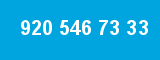 920 546 73 33 920 546 73 33
